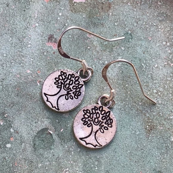 Tree of Life Sundance charm Artisan Earrings - Picture 8 of 9